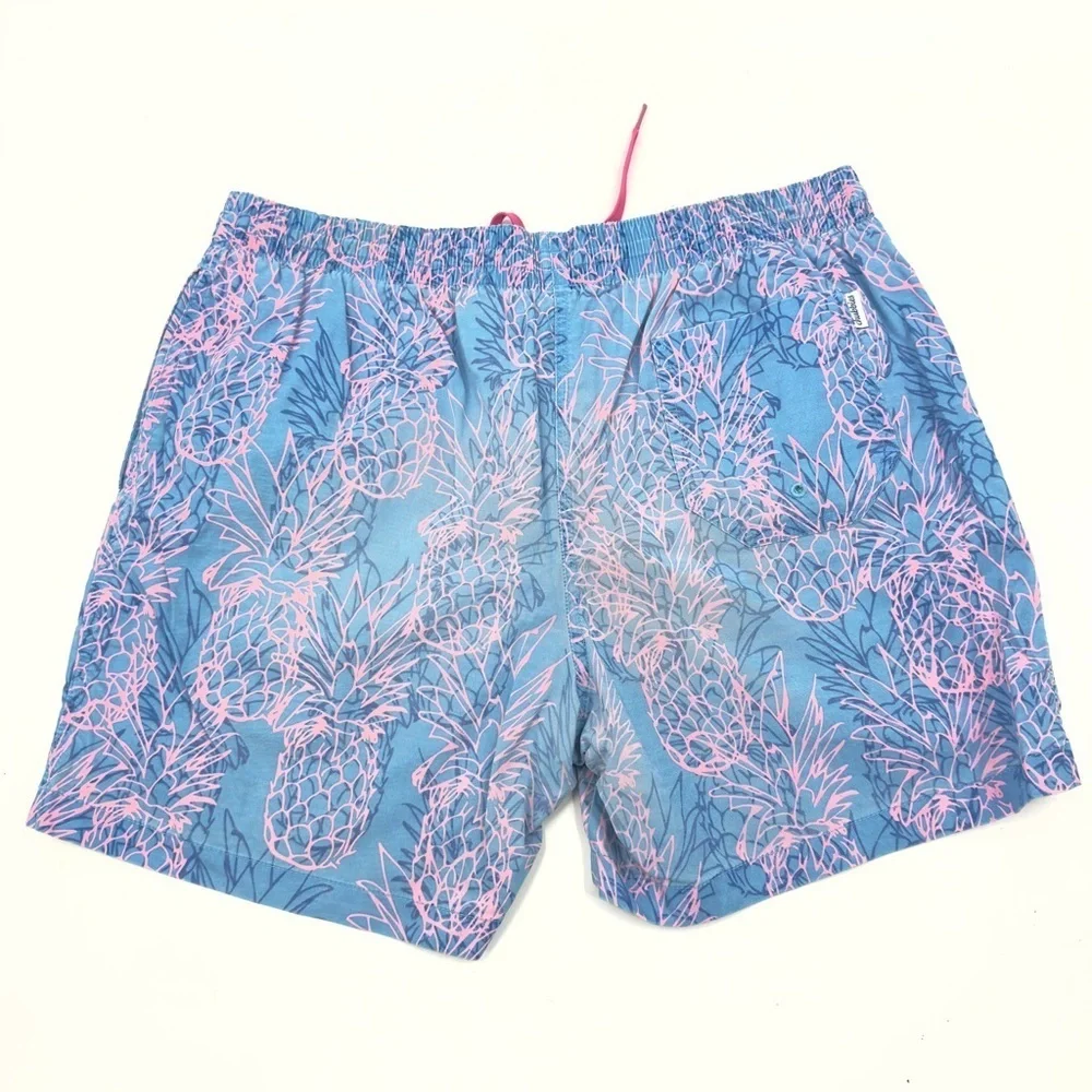 Chubbies Swim Shorts Mens XL Pineapple Colorful Trunks Tropical 5.5 Inch Inseam